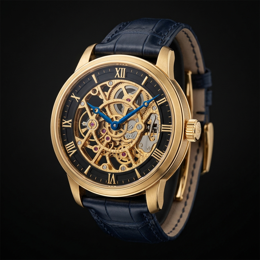 Nova Calibre Skeletonized Watch