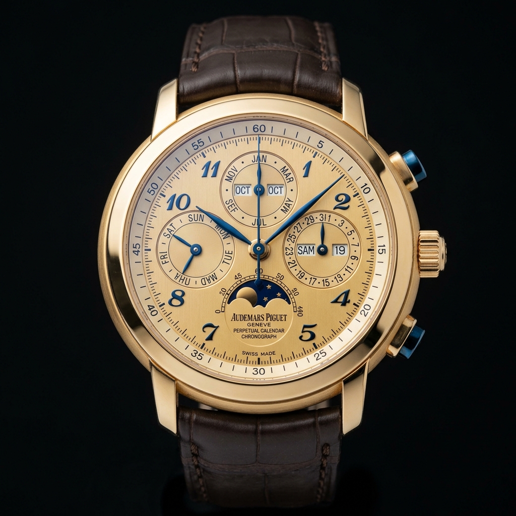 Stellar Complication Moonphase Perpetual Calendar Watch